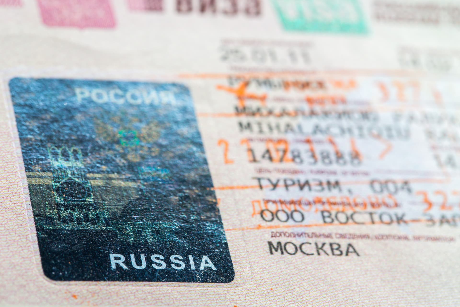 Visa for Russia
