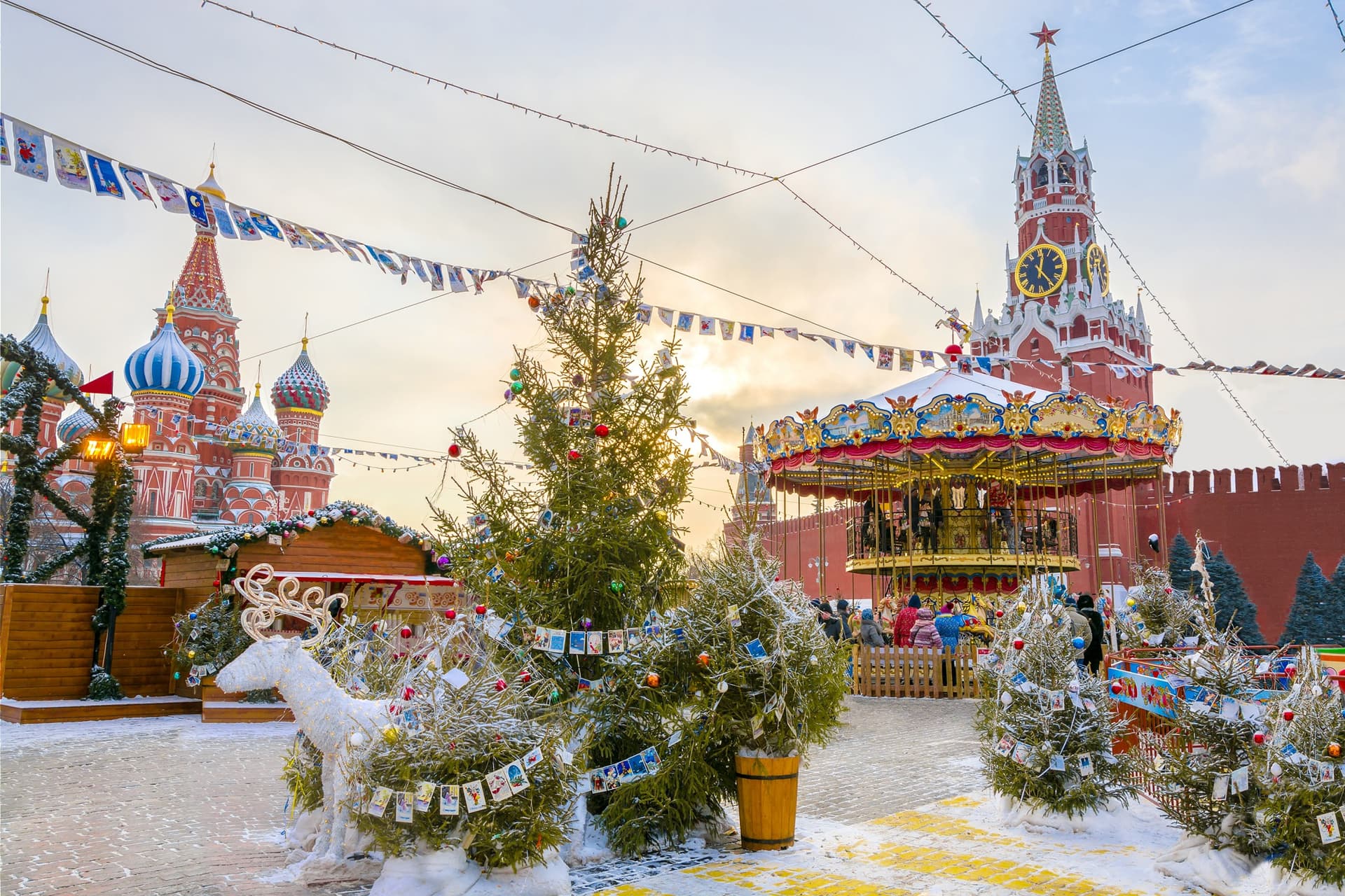 Orthodox Christmas and New Year in Russia