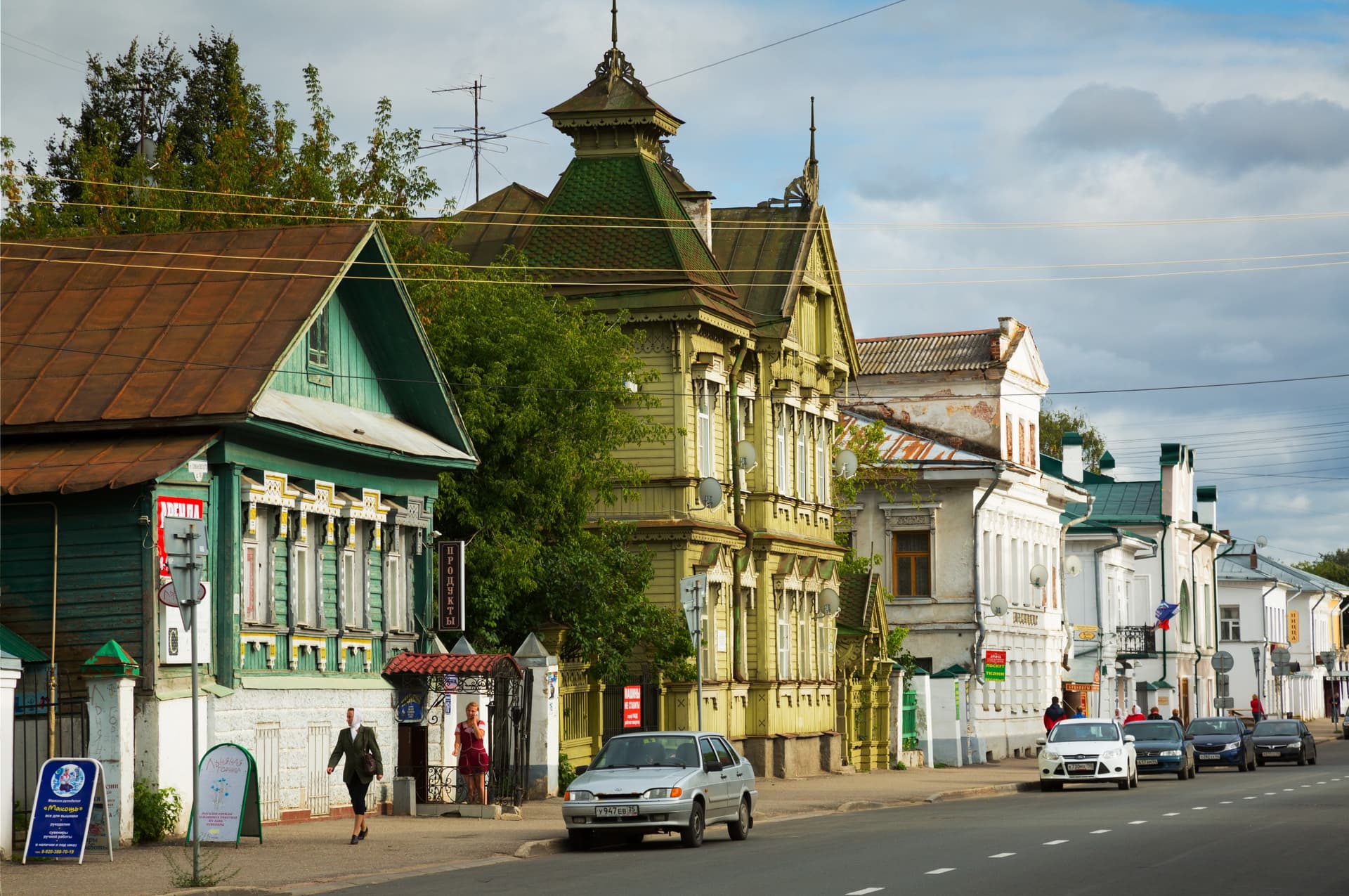 provincial cityscape kostroma