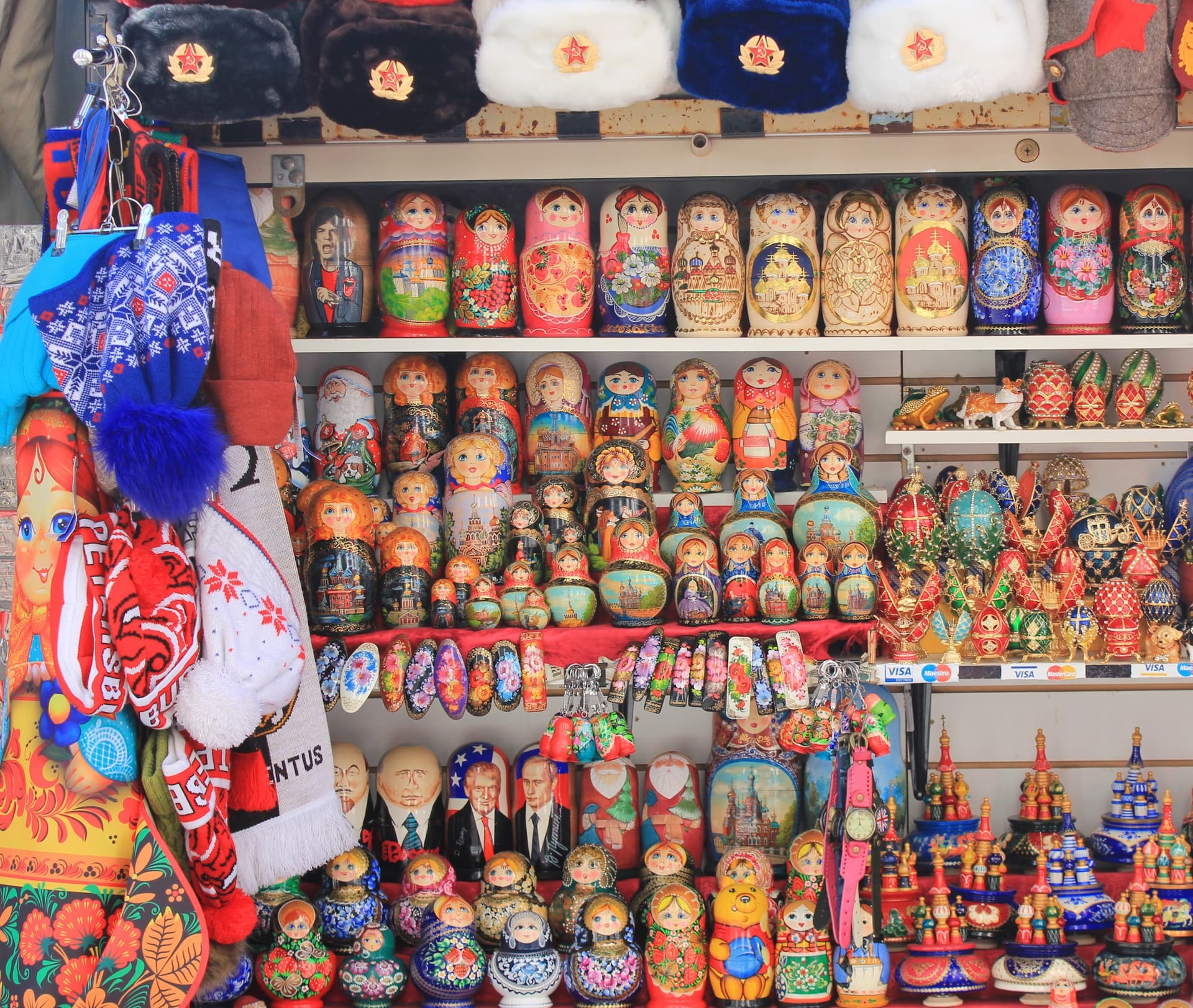 Souvenirs to Bring Back from a Trip to Russia